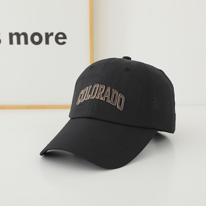 Ladies sporty running cap with breathable mesh Bowlift