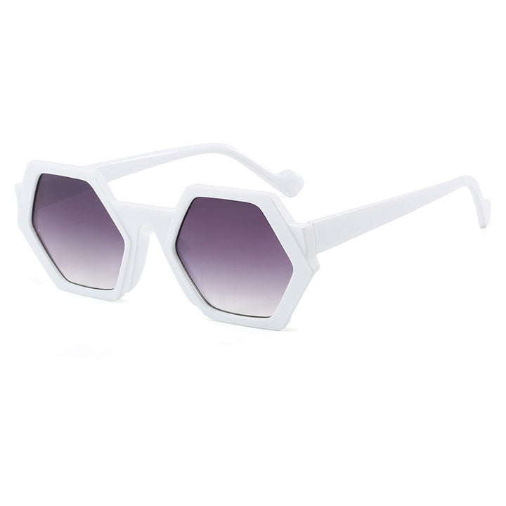 Ladies' striking sunglasses with hexagonal frame and comfortable fit Bowlift