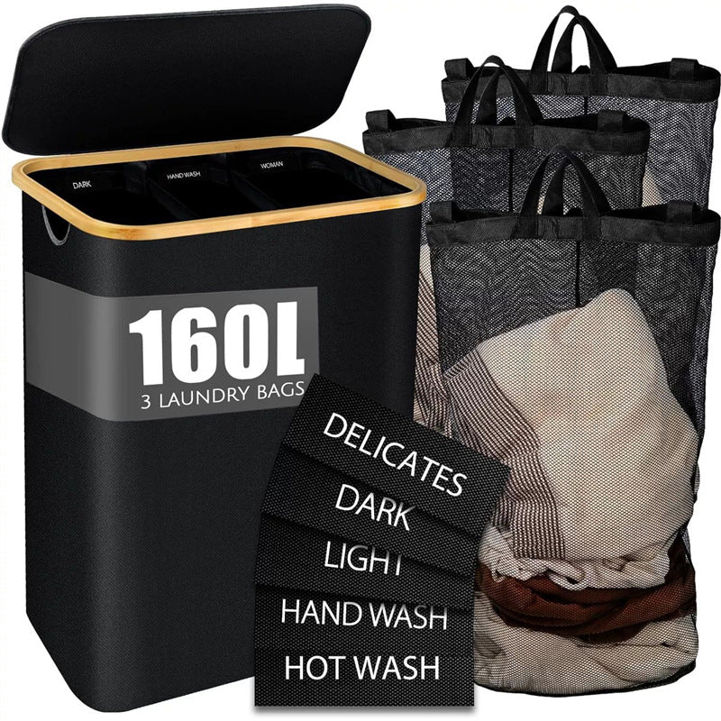 Laundry basket with compartments Bowlift