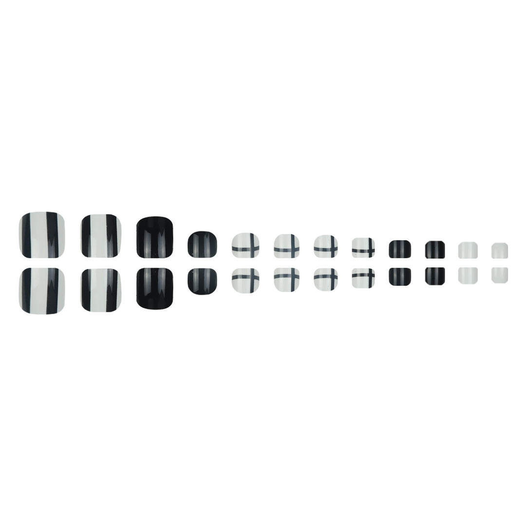 Artistic Geometric Nail Art Bowlift