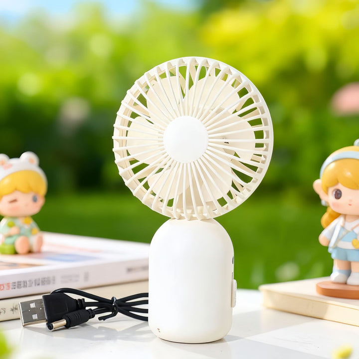Unisex handheld fan in playful design Bowlift
