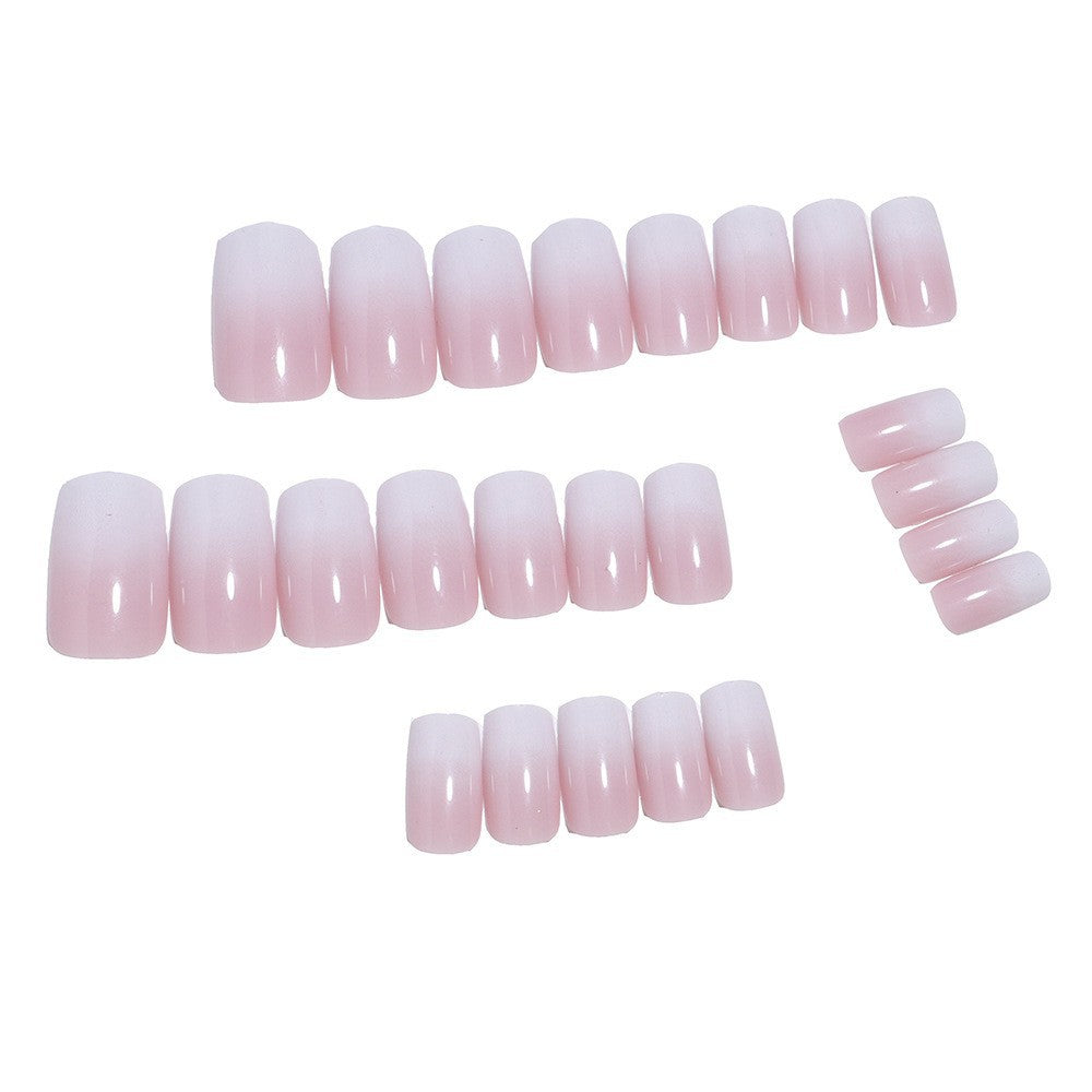 Glossy Ombre Press-On Nails Bowlift