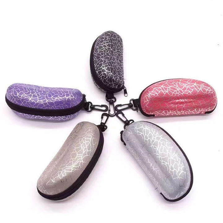 Protective hard shell eyeglass case with wrist strap Bowlift
