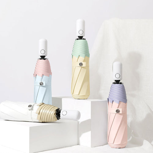 Women Foldable Umbrella with Innovative Anti-Slip Surface Bowlift