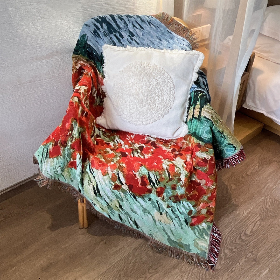 Artistic Tapestry Blanket