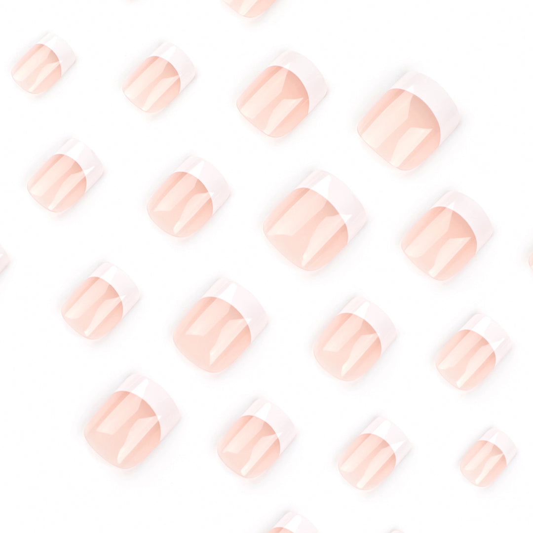 Artful French-Tip Nails Bowlift