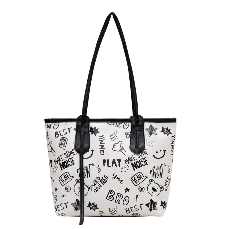 WoPlayful Graphic Tote Bag Bowlift