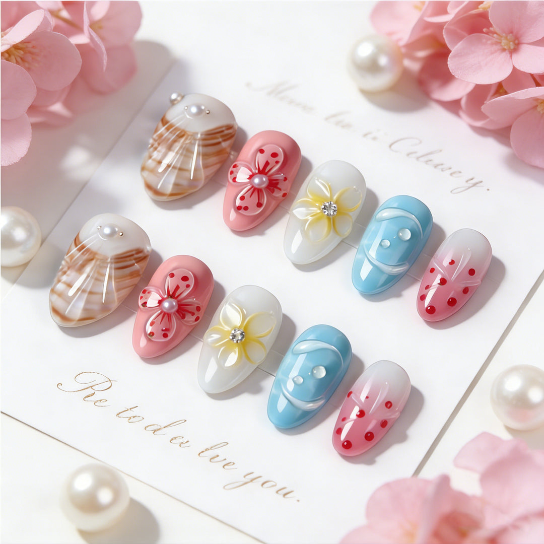 Elegant and artistic artificial nail collection Bowlift