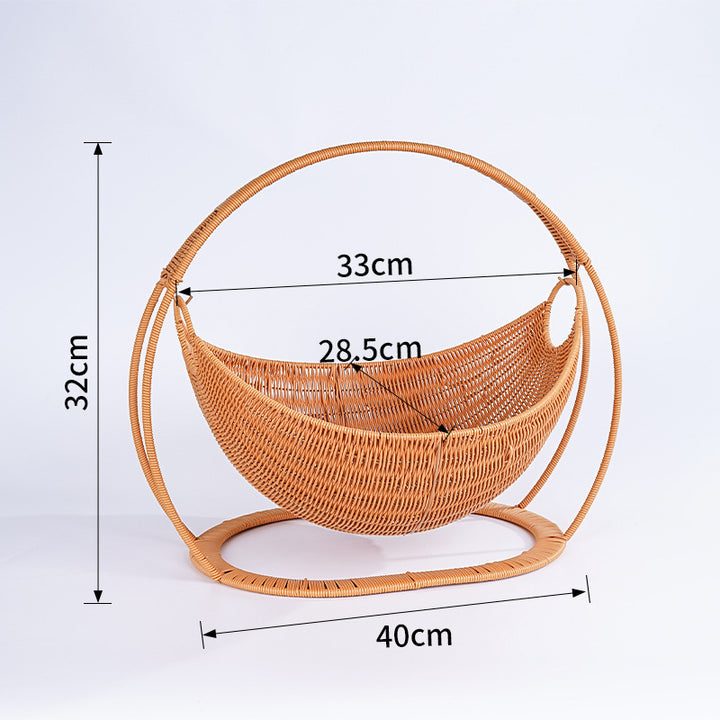Decorative Woven Basket Bowlift