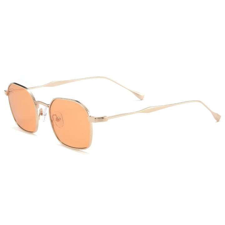 Ladies fashionable sunglasses in elegant square design with high-quality metal frame Bowlift