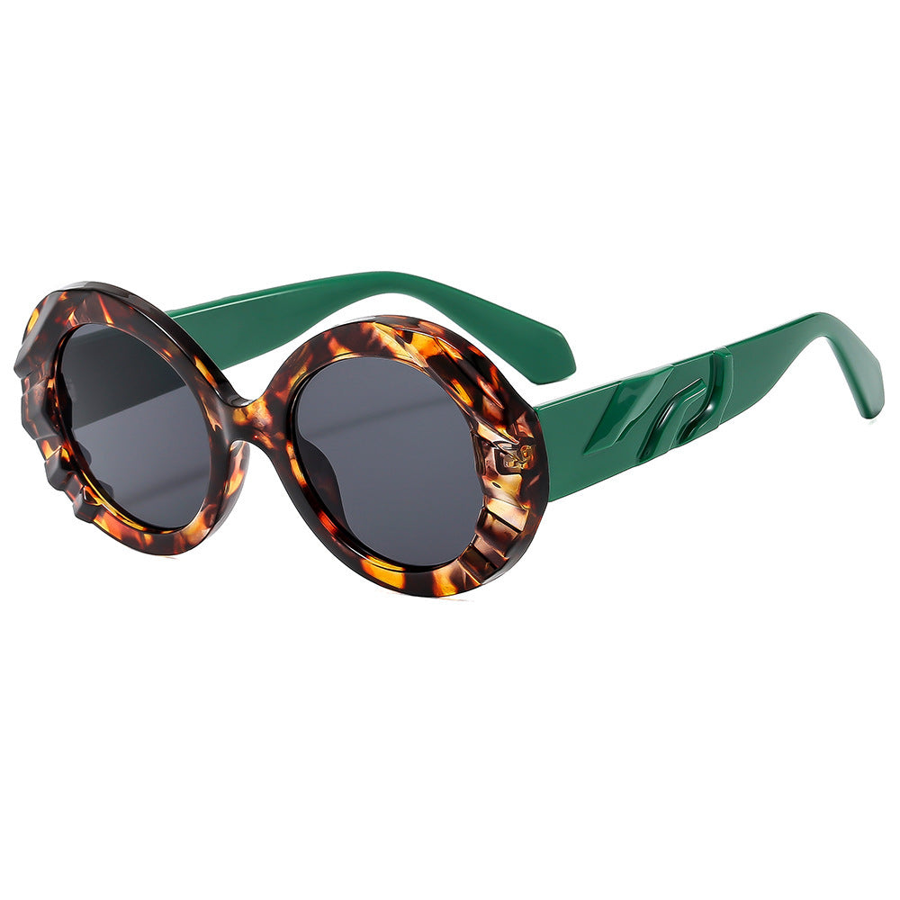 Women's sunglasses with unique, textured frame and protective lenses Bowlift