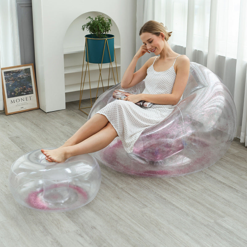 Women Multifunctional Inflatable Relax Lounge Bowlift