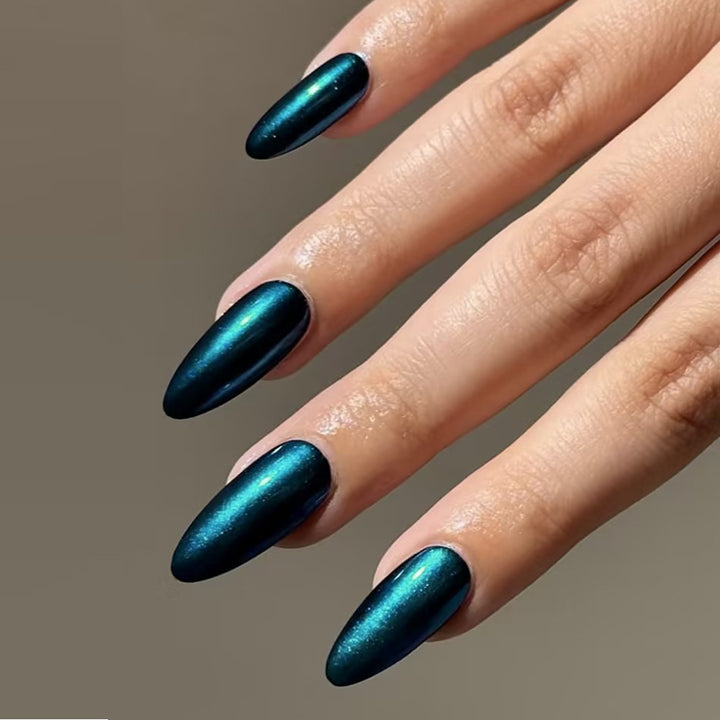 Premium Glossy Stiletto Press-On Nails Bowlift