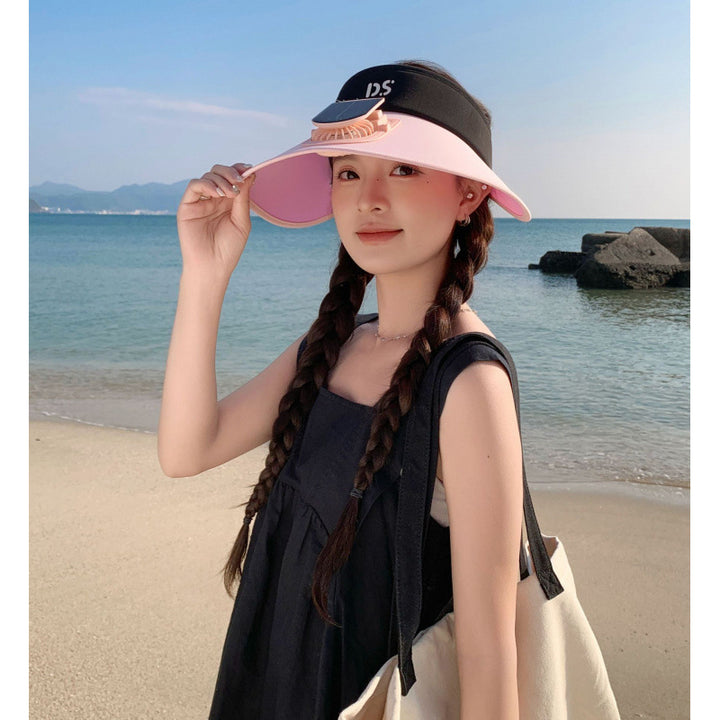 Adjustable sun visor with extra wide brim and breathable headband Bowlift