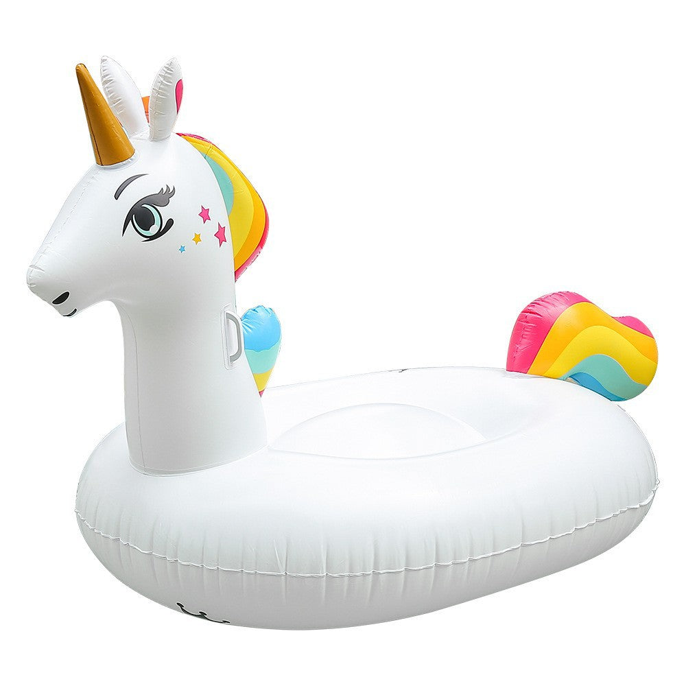 Women's Inflatable Swimming Ring with Watermelon Design Bowlift