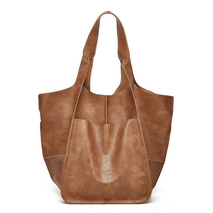 Versatile Durable Leather Tote Bag