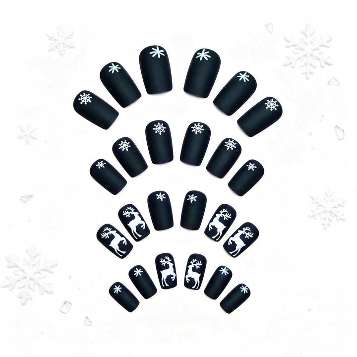 Artistic Holiday-Themed Nail Art Bowlift