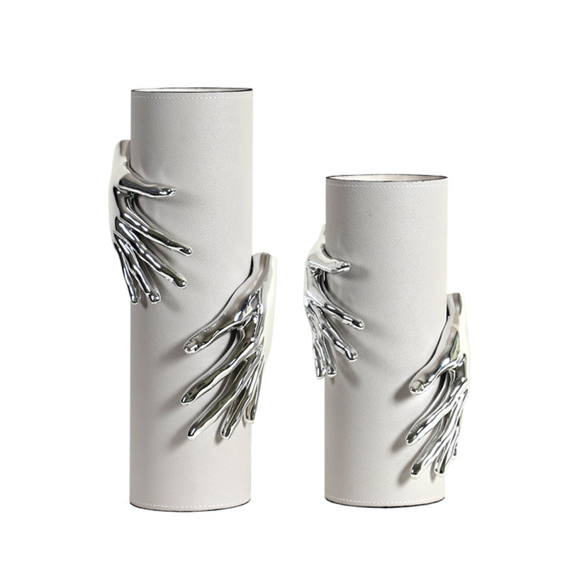 Modern Sculptural Hand Vase