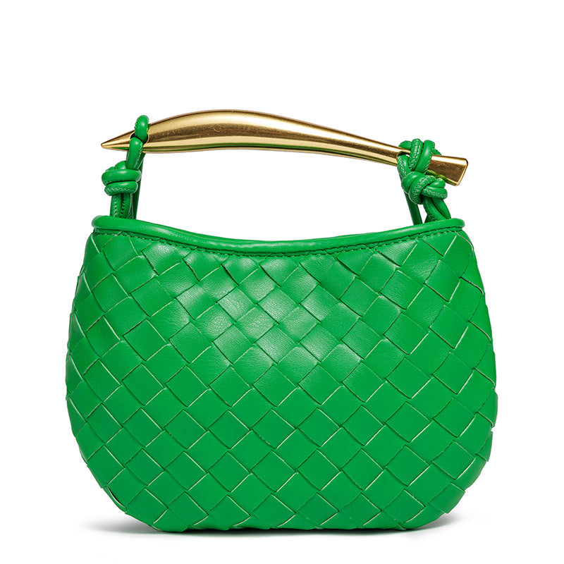 Stylish Woven Handbag Bowlift
