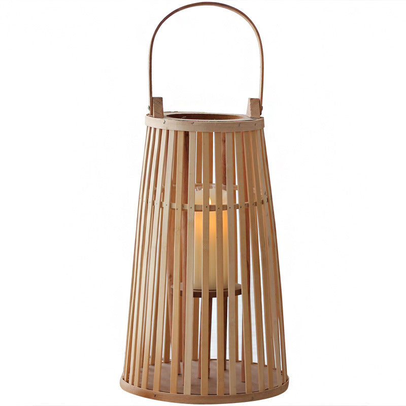 Decorative Wooden Lantern Bowlift