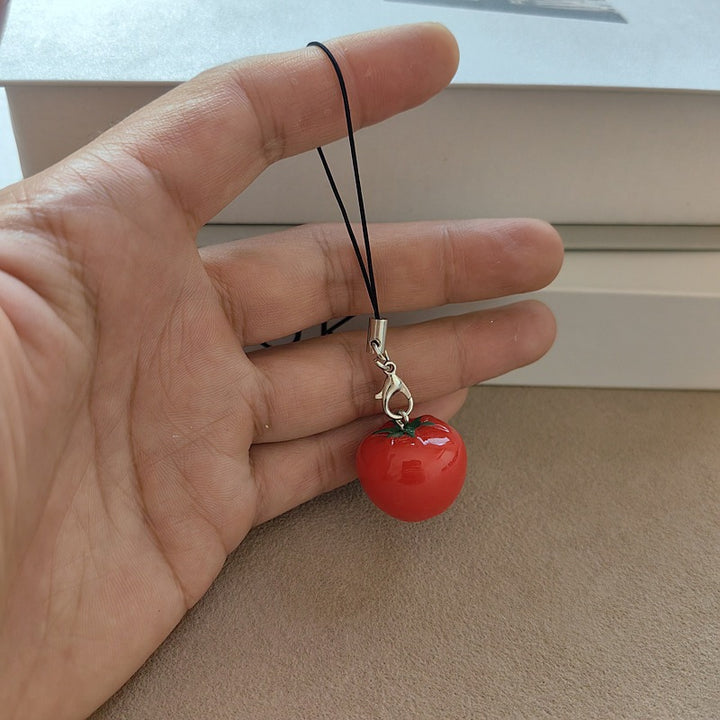 Keychain in Tomato Shape Bowlift