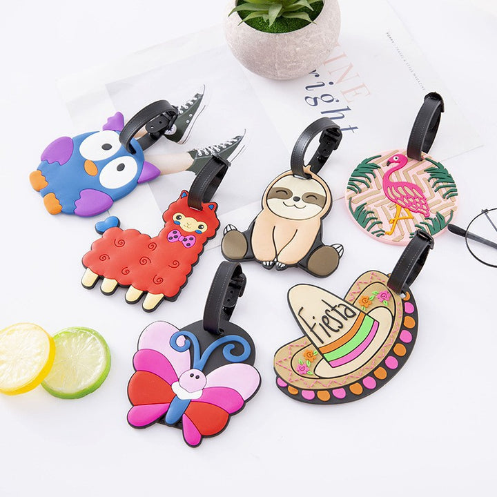Unisex Fiesta-Themed Luggage Identifier Bowlift