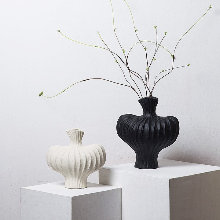 Stylish Ceramic Art Vase Bowlift