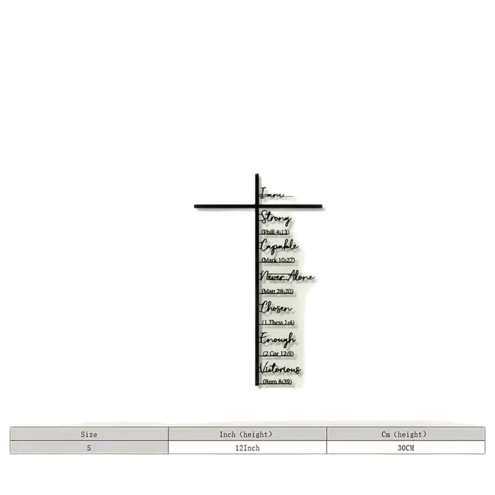 Inspirational Cross Wall Decor
