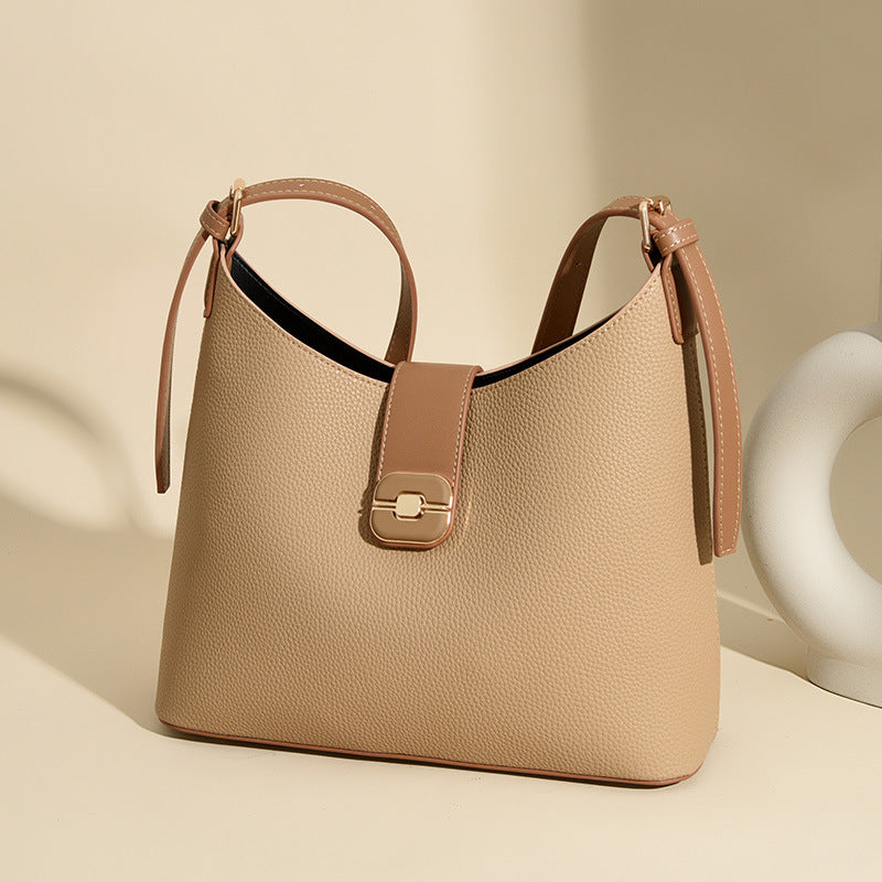Stylish Textured Handbag Bowlift