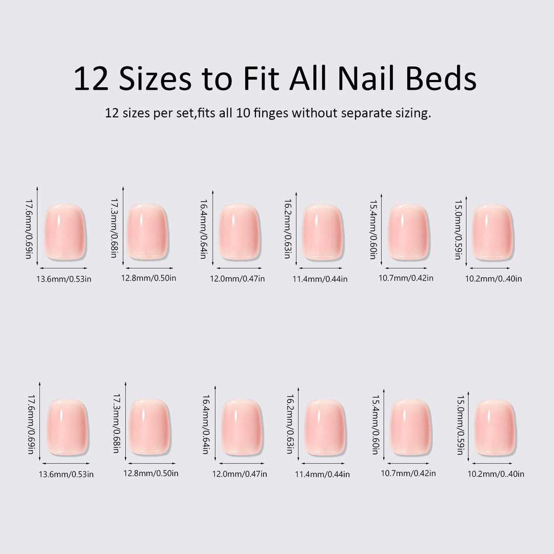 Artificial nail set with delicate floral designs and elegant accents Bowlift