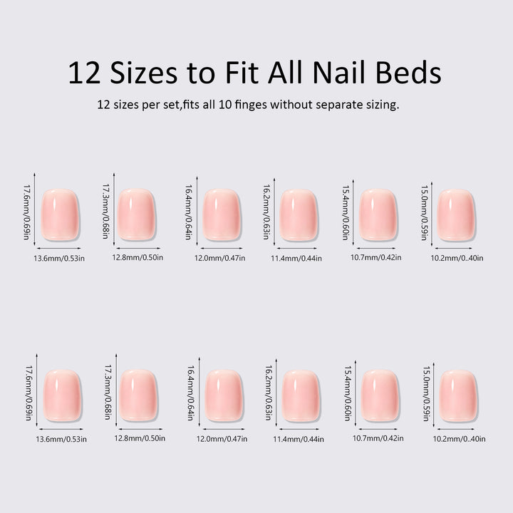 Artificial nail set with delicate floral designs and elegant accents Bowlift