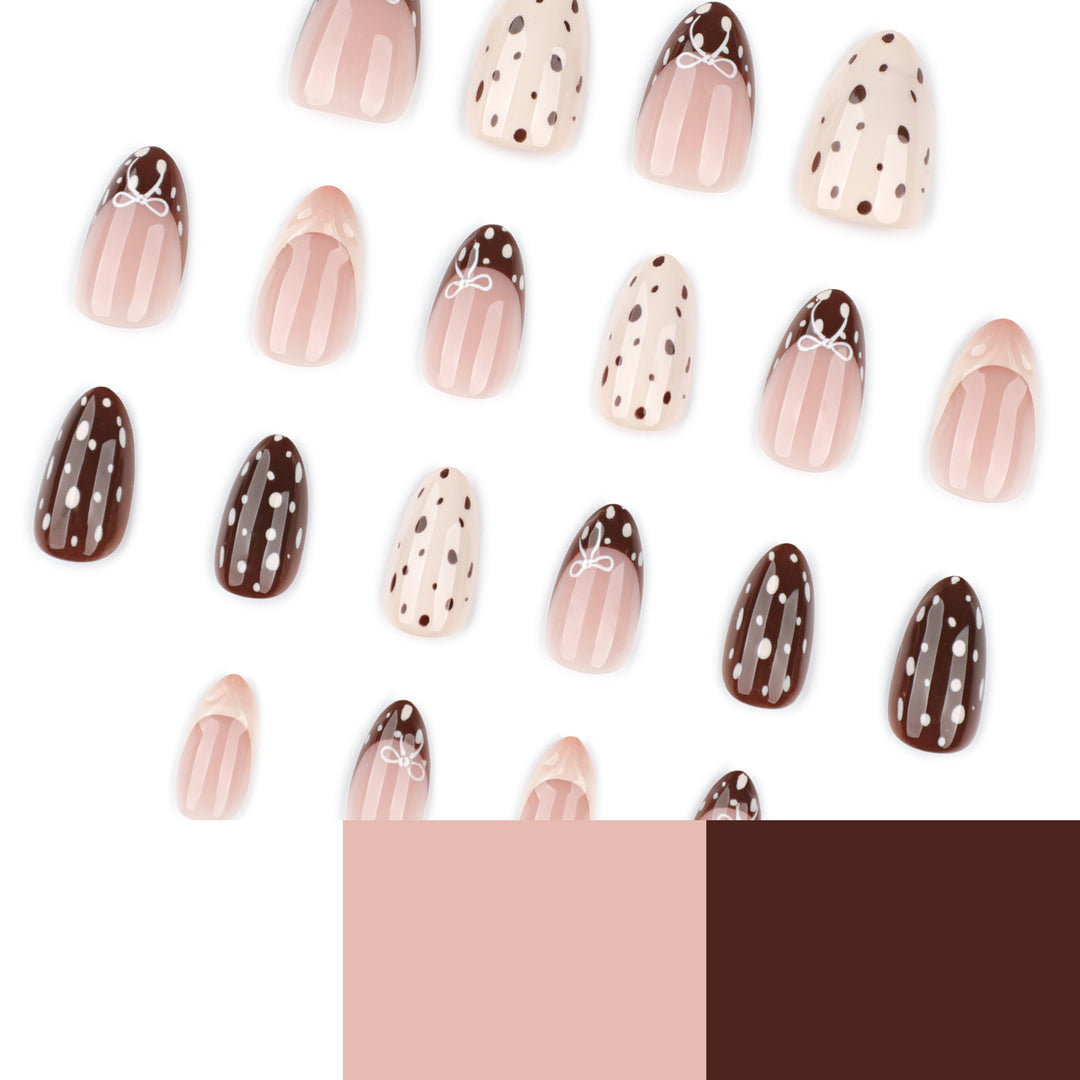 Artful Nail Art with Elegant Accents Bowlift