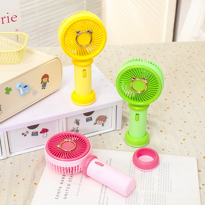 Portable Mini Hand Fan with Animal Design Bowlift