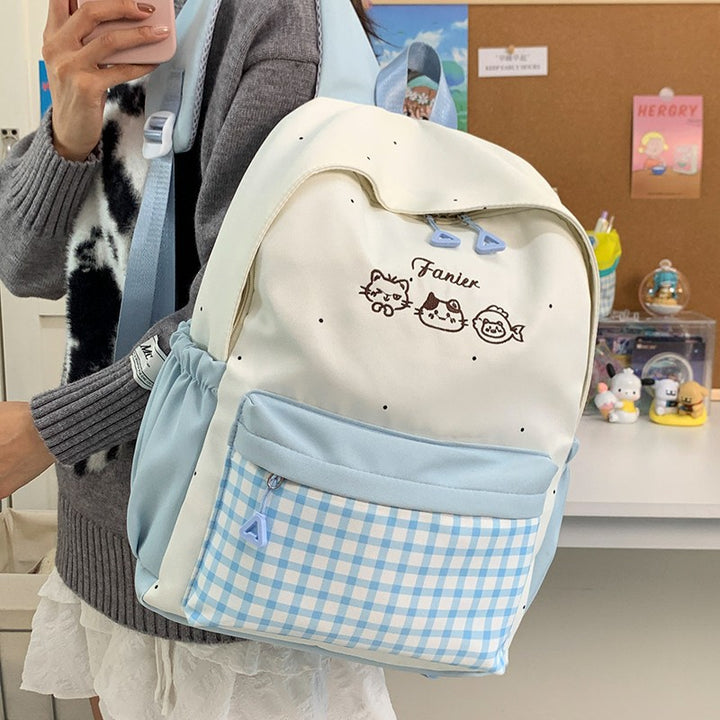 Playful Animal-Themed Backpack Bowlift