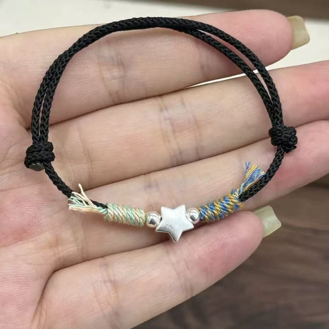 Adjustable Star Charm Bracelet Bowlift 1788857039