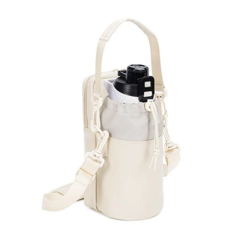Insulated Water Bottle Carrier with Pockets