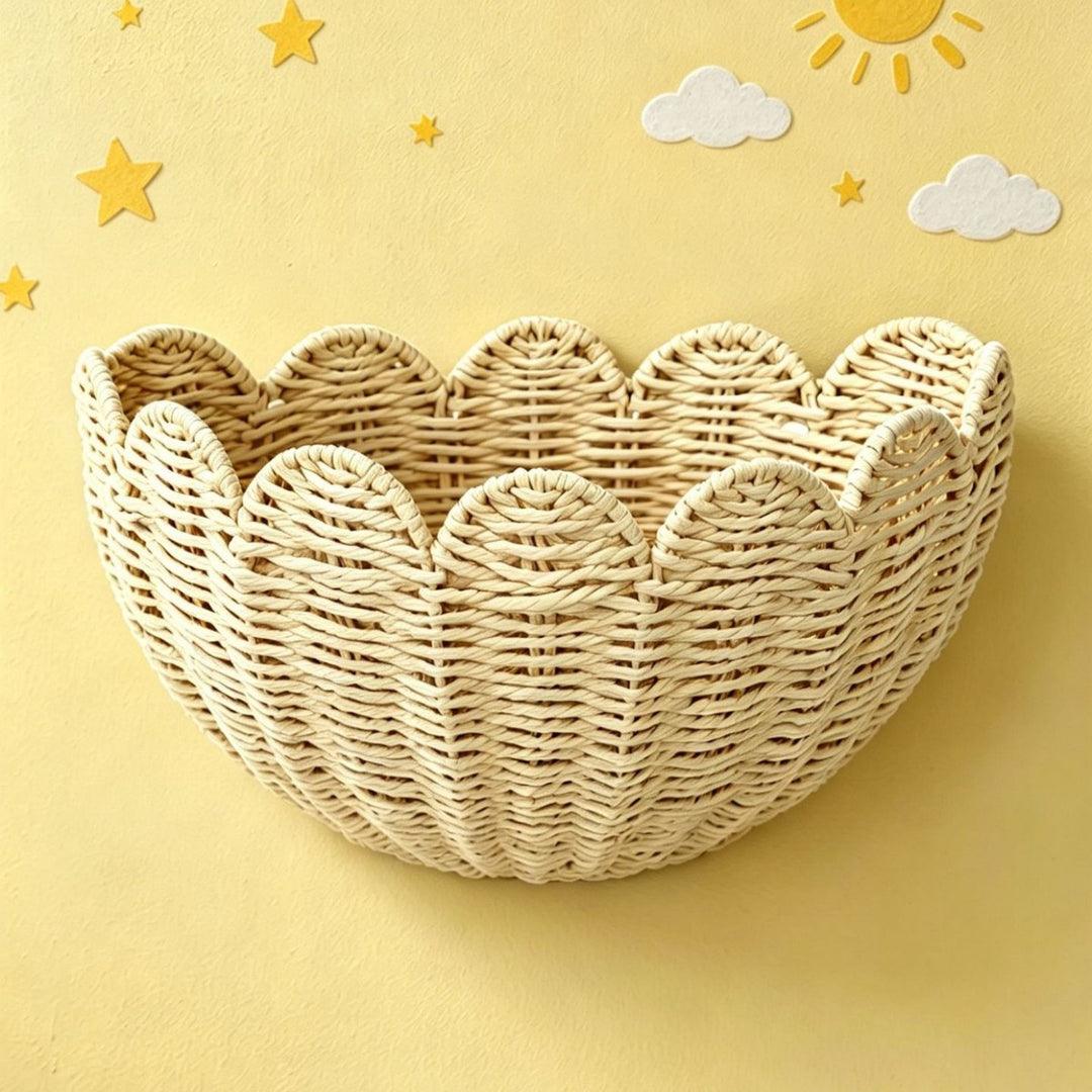 Stylish Woven Decorative Basket Bowlift