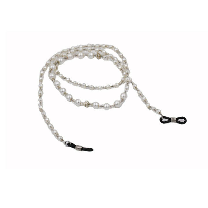 Elegant Pearlescent Eyewear Chain Bowlift