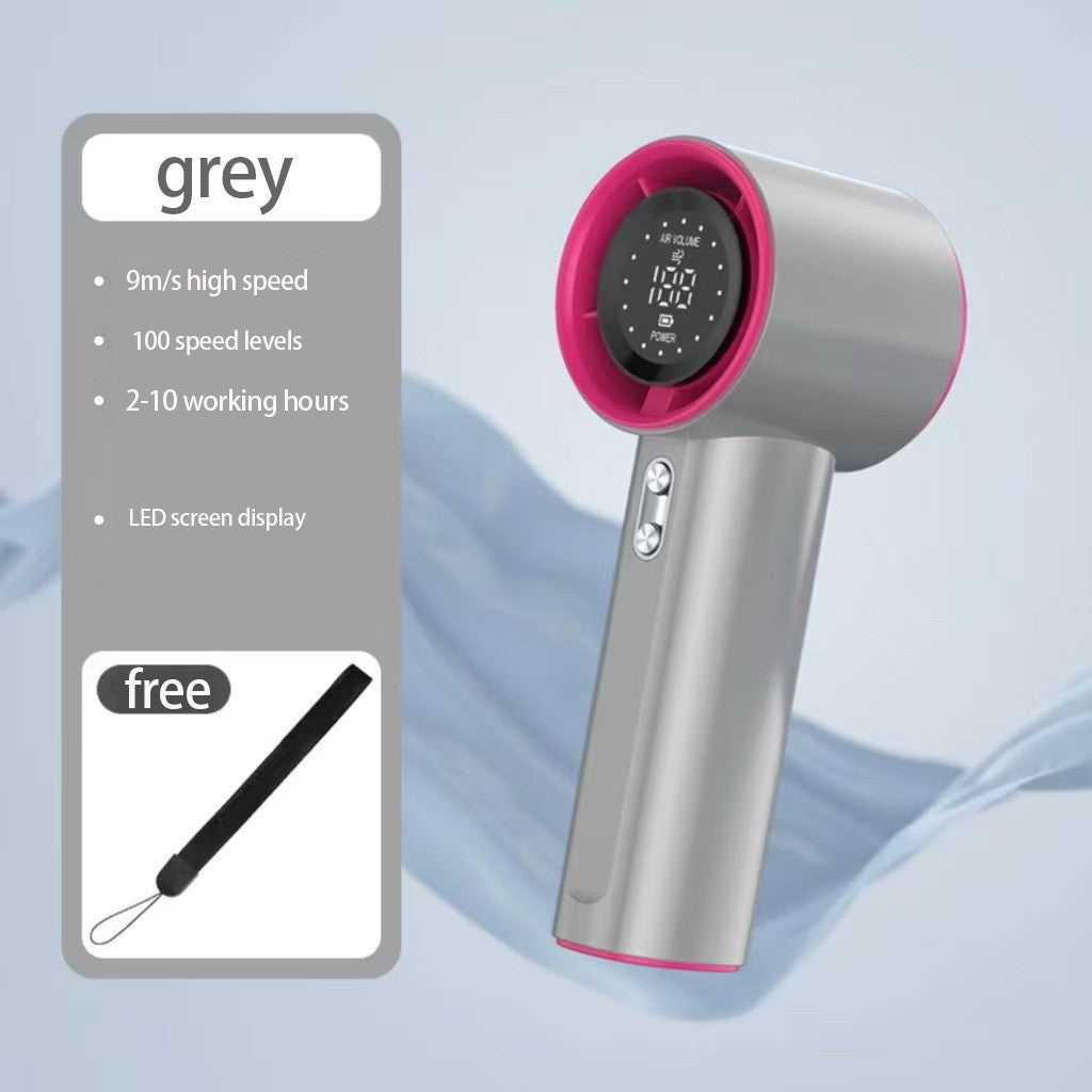Unisex nan compact cordless high speed digital display hair dryer with adjustable speed and long lasting battery Bowlift