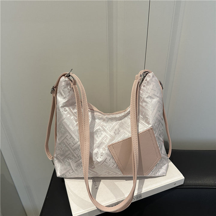 Stylish Geometric Pattern Shoulder Bag Bowlift