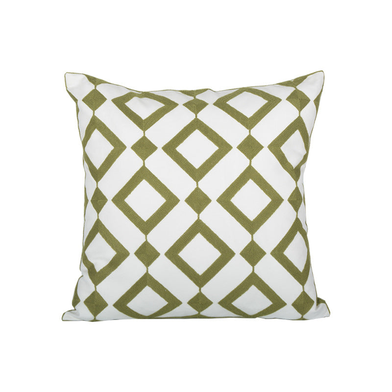 Artistic Botanical Accent Pillow