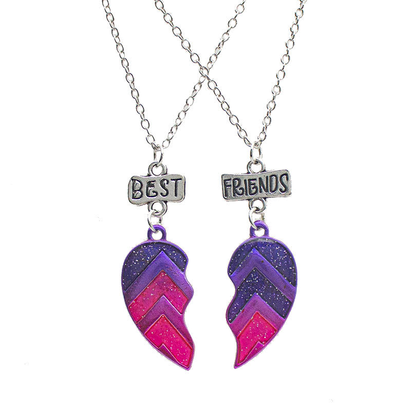 Friendship Heart Pendant Necklace Bowlift
