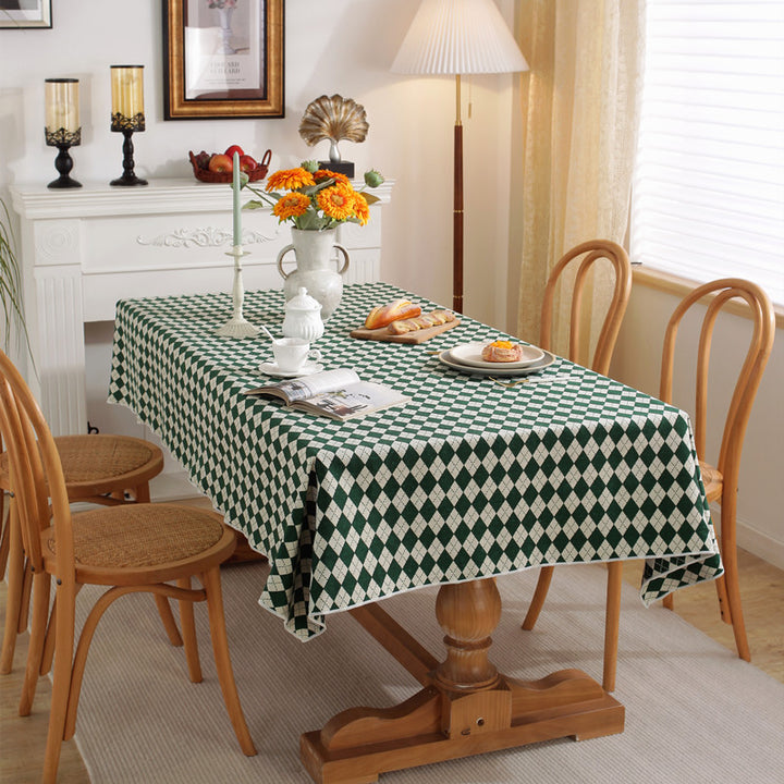 Decorative Geometric Pattern Tablecloth