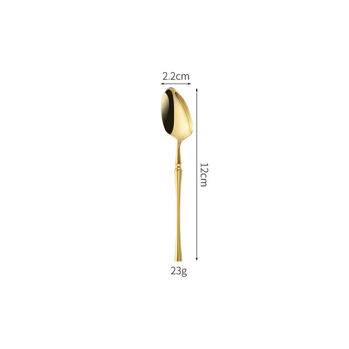 Luxurious and Elegant Dessert Knife with Precision Blade Bowlift
