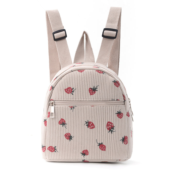 Mini Backpack in Cute Strawberry Design Bowlift