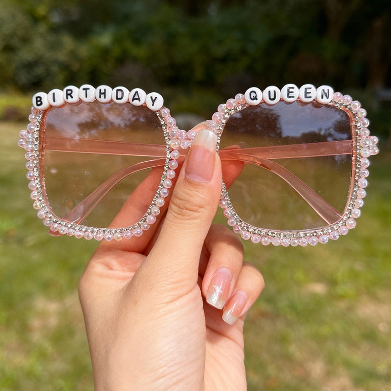 Statement Pearl-Embellished Sunglasses Bowlift