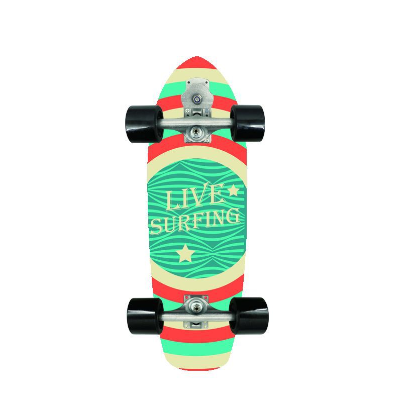 Retro-Inspired Mini Cruiser Skateboard Bowlift