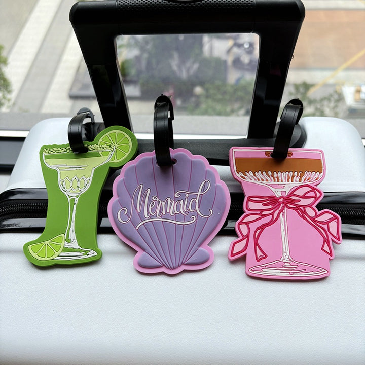 Mermaid Shell-Shaped Luggage Tag Bowlift