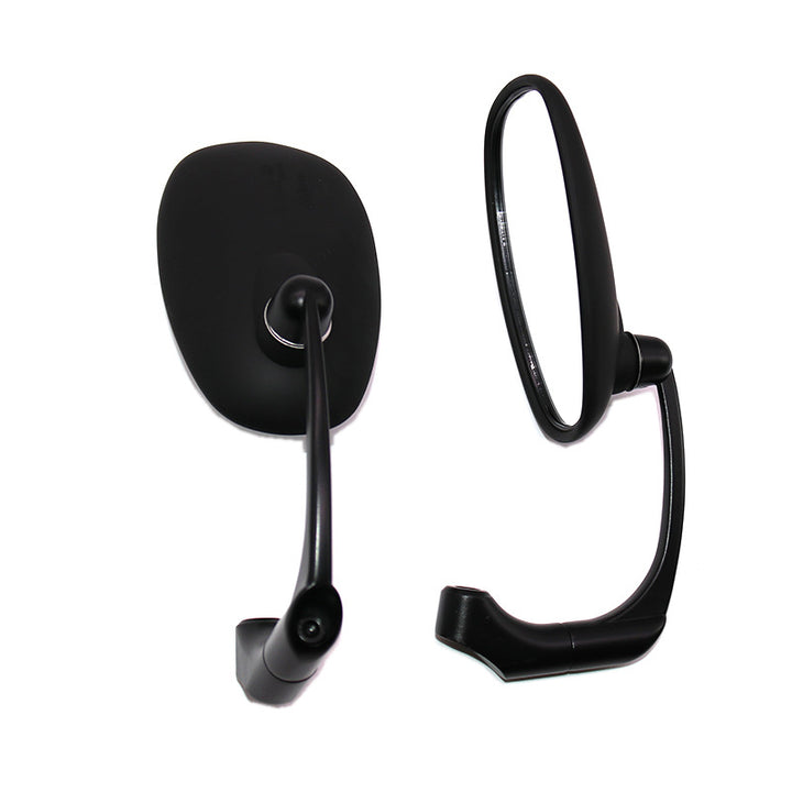 Chrome Plated Adjustable Motorcycle Mirrors Bowlift