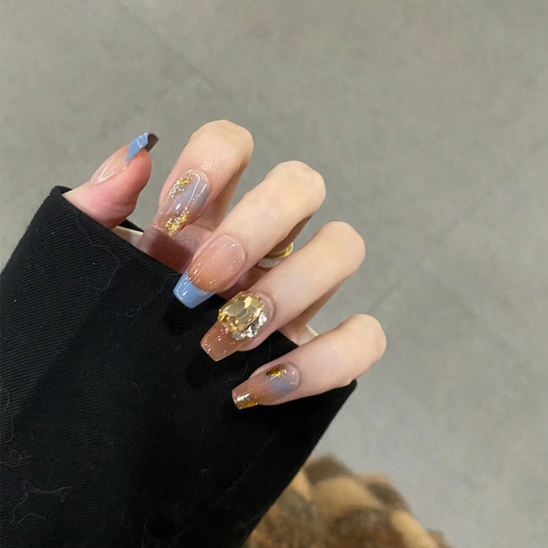 Elegant Sculpted Press-On Nails Bowlift